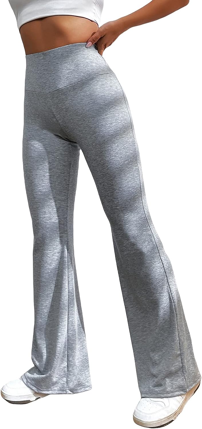Wide Leg Silk Free Flow Pants, XS-4X Free Spirit Spell Style Bell Bottom  Flare Pants, Flowy Yoga Pants 