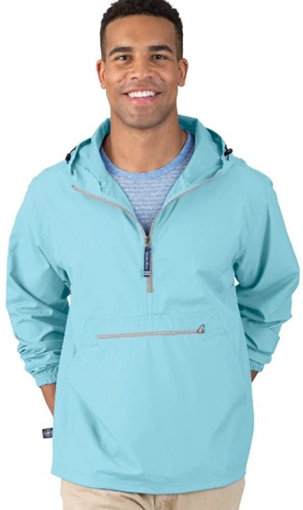 Rain Jacket Reg/Ext Sizes Charles River Apparel Pack-n-go Wind & Water-Resistant Pullover 