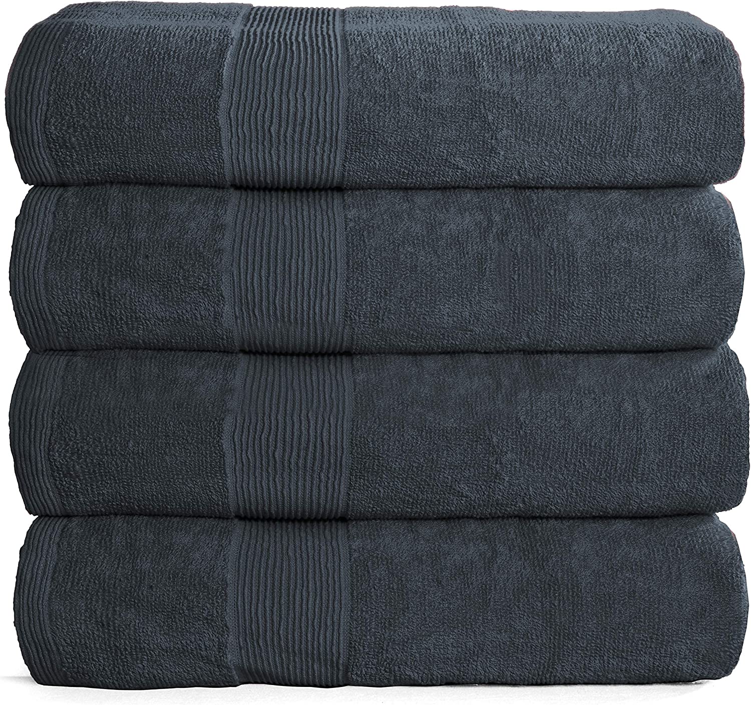 BELIZZI HOME Elvana Home 8 Piece Towel Set 100% Ring Spun cotton, 2 Bath  Towels