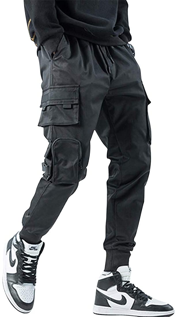 Aelfric Eden Men's 26x26 Black Joggers Pants Multi-Pockets Outdoor Fashion  NWOT