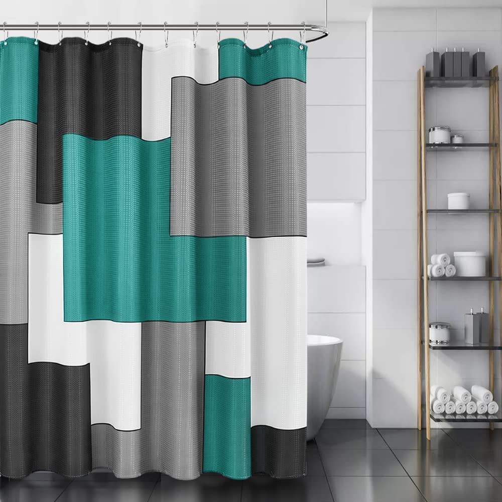 Louis vuitton luxury bathroom set shower curtain style 46