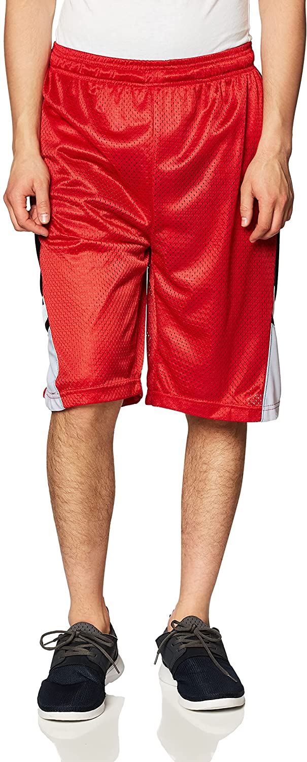 Southpole Men's Basic Basketball Mesh Shorts 