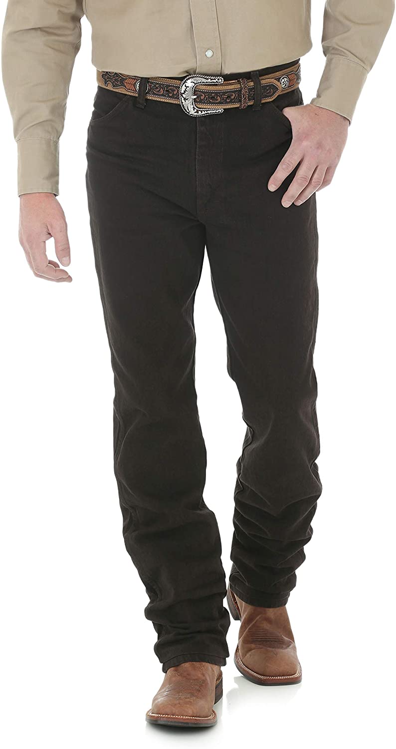 Wrangler Men's 0936 Cowboy Cut Slim Fit Jean, Prewashed Indigo, 36W x 38L :  : Clothing, Shoes & Accessories