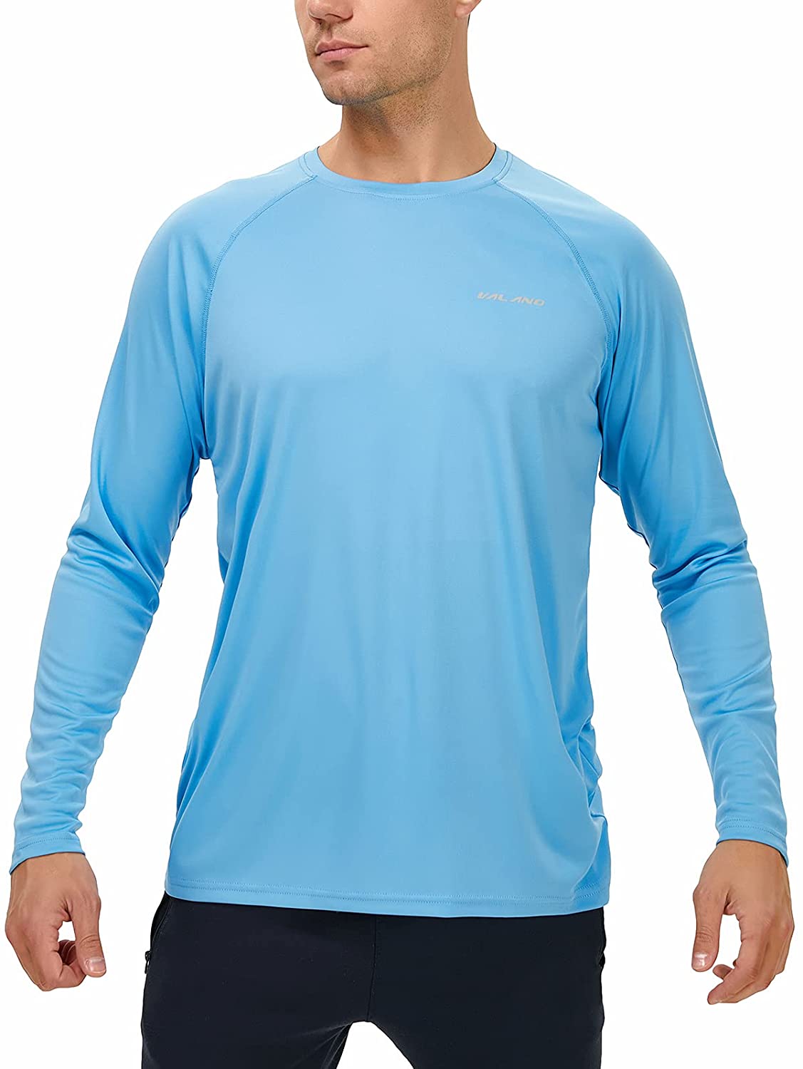 Valano Men's Long Sleeve Shirts UPF 50+ Sun Protection SPF