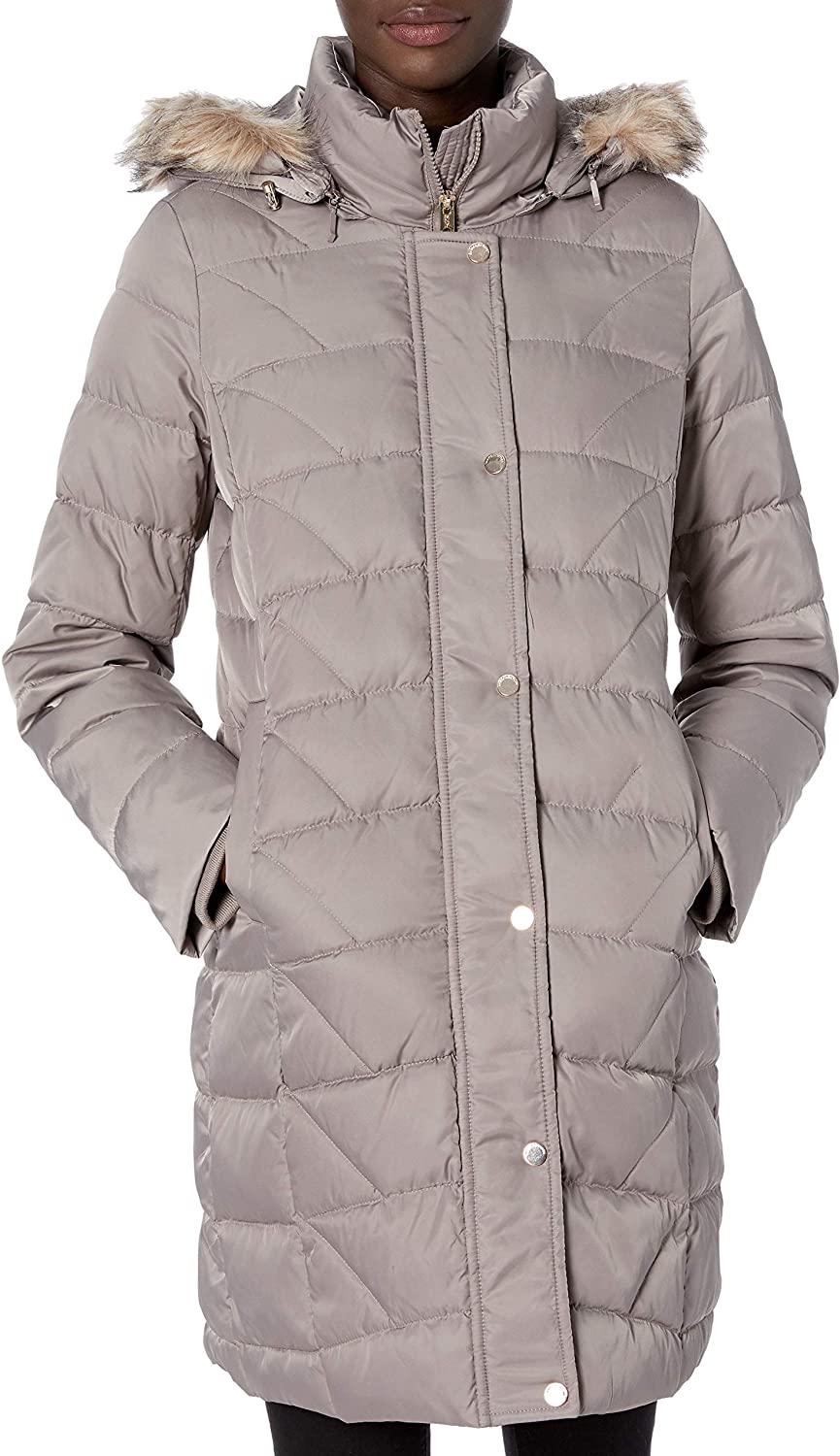 Marc New York by Andrew Marc Women's Medina Down Jacket with Faux