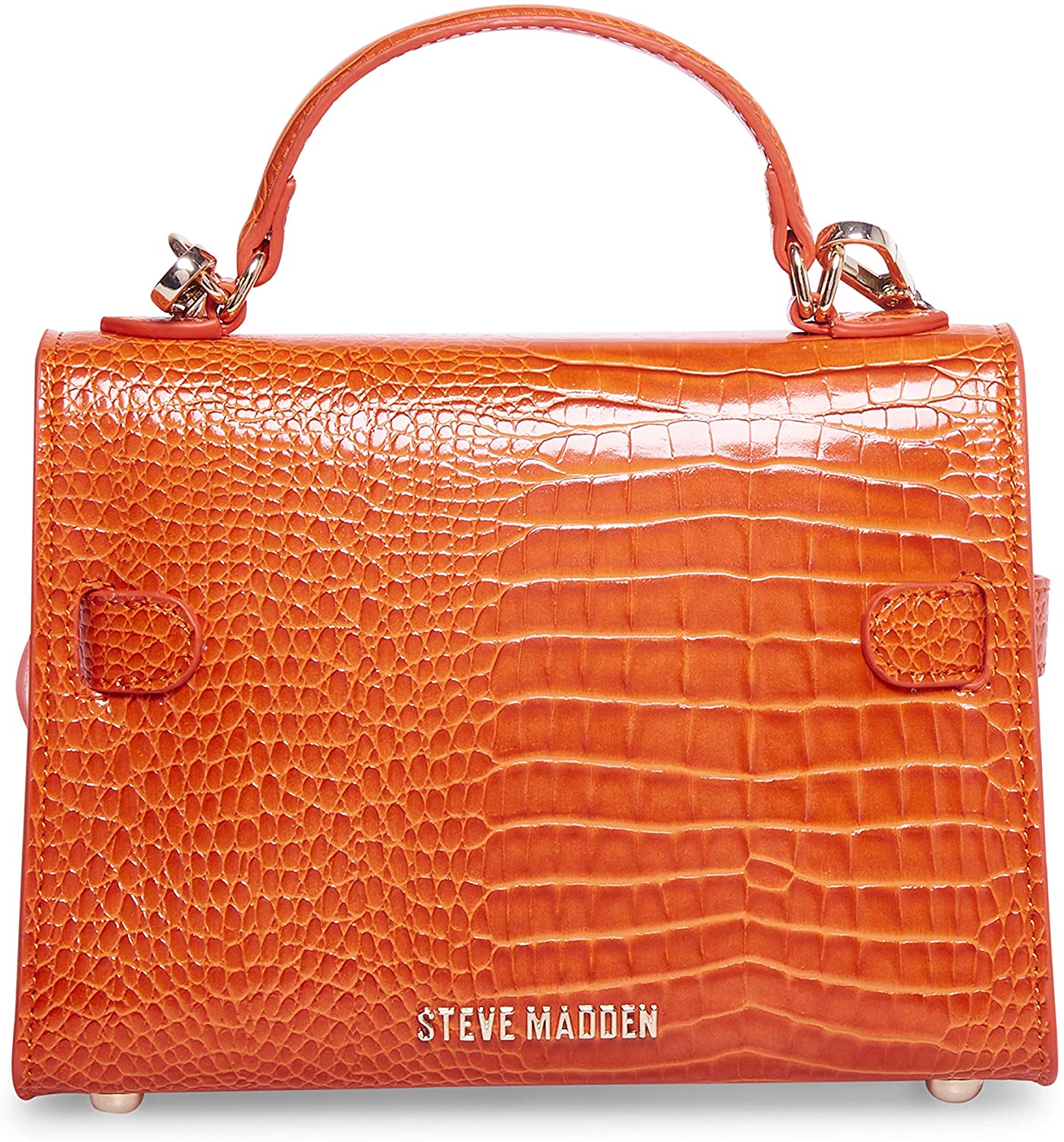 Steve Madden Steve Mdden Dignify Croco Top Handle Bag | eBay