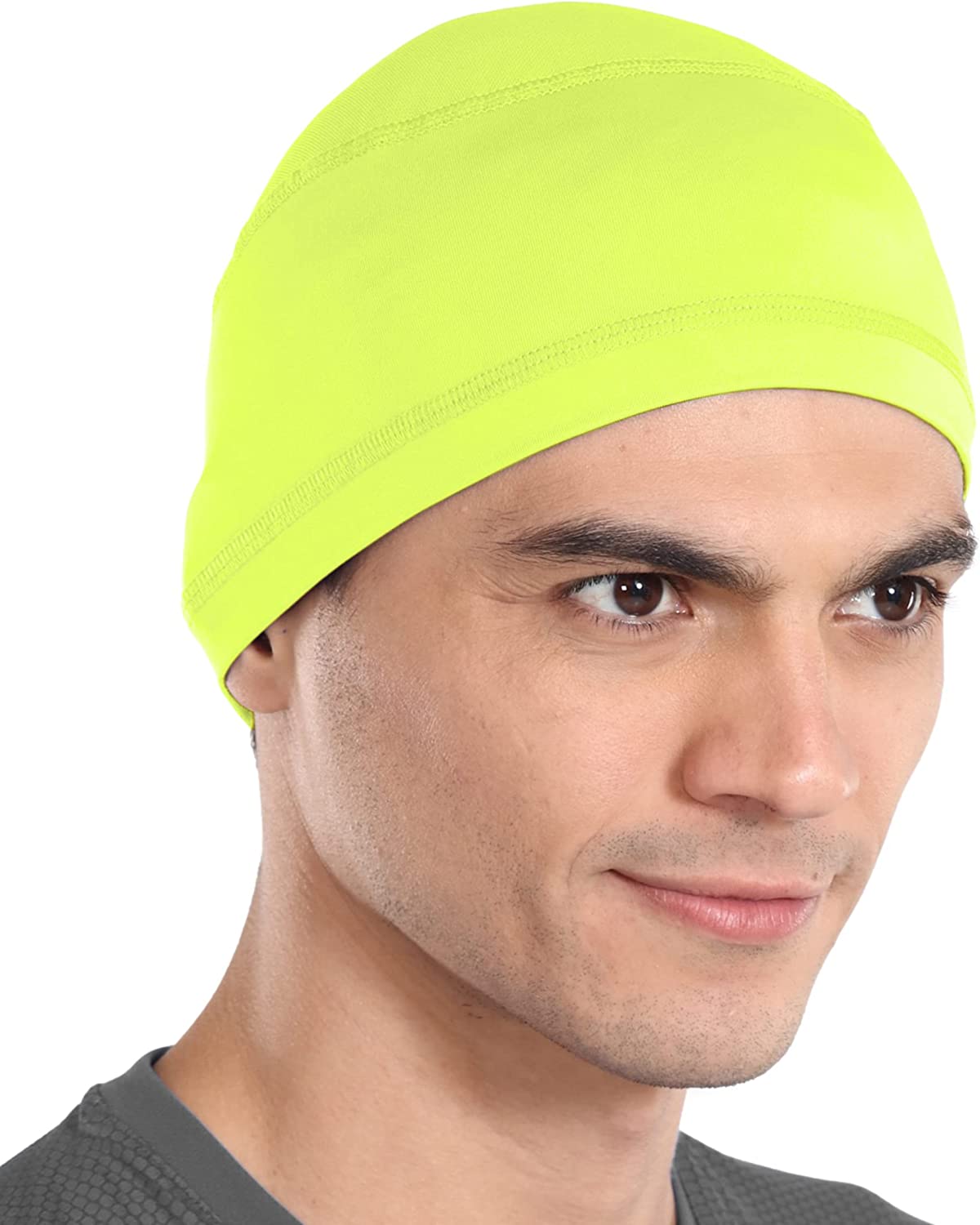 Cooling Skull Cap Helmet Liner for Men - Motorcycle, Cycling, Football Head  Bean