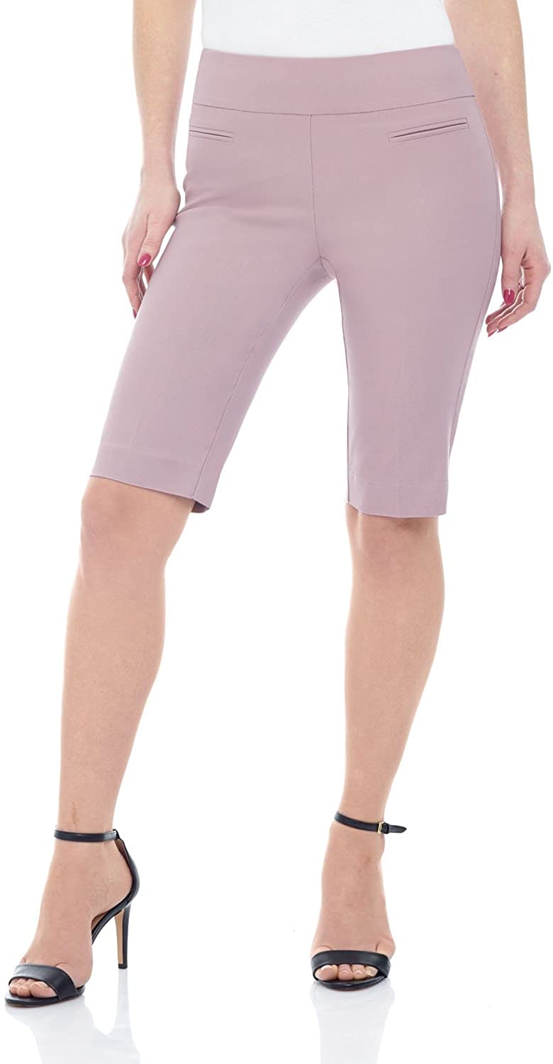 Rekucci Women's Ease into Comfort Pull-On Modern City Shorts | eBay
