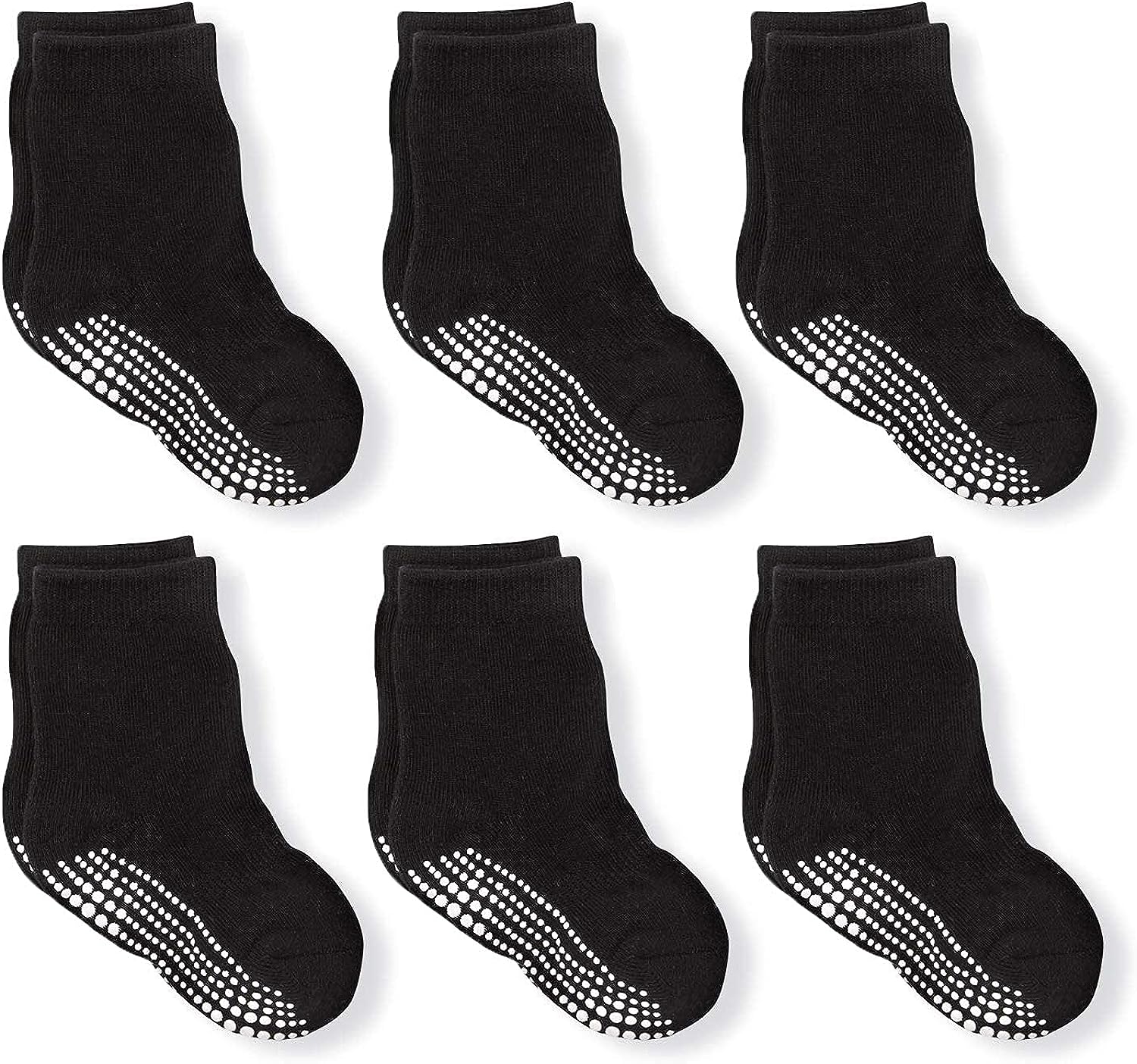 LA Active LA AcTIVE Non Slip grip Ankle Boys and girls Socks with Non Skid  for Babies Toddlers and Kids Back to School