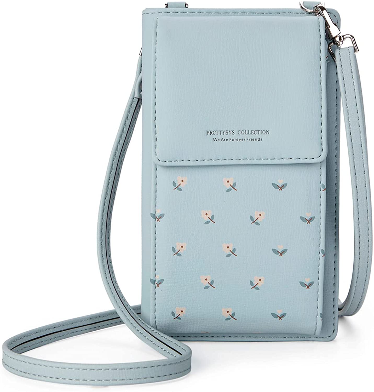 Crossbody Bag CellPhone Wallet Purse Lightweight Crossbody Handbags for Women Small Leather Shoulder Bag 
