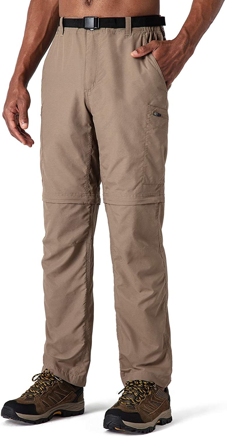 Naviskin Men's Quick Dry UPF 50+ Convertible Pants Lightweight Hiking ...