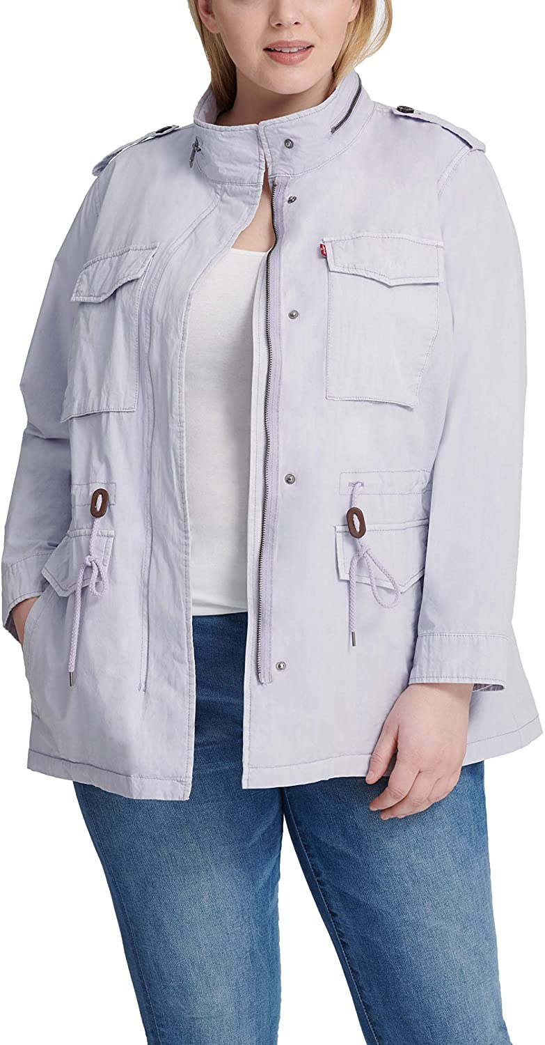 Levi's women's parachute cotton hotsell military jacket