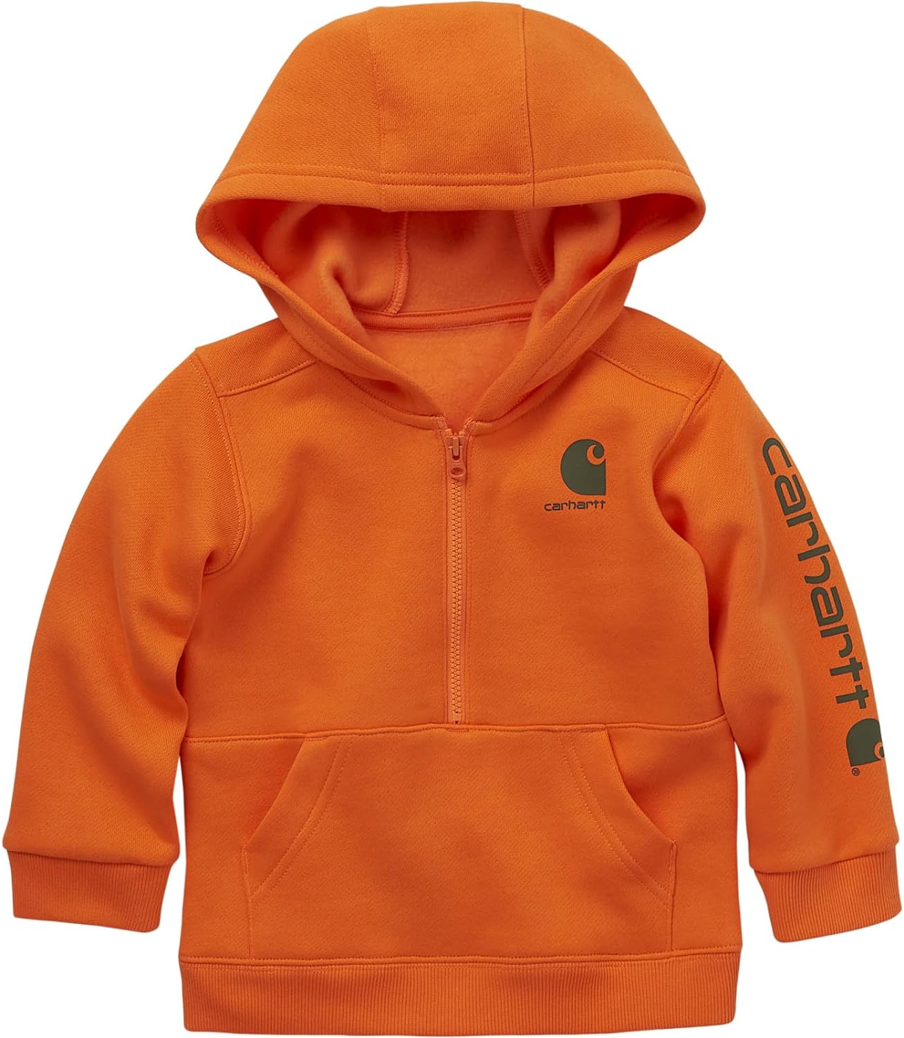 Carhartt blaze 2025 orange hoodie