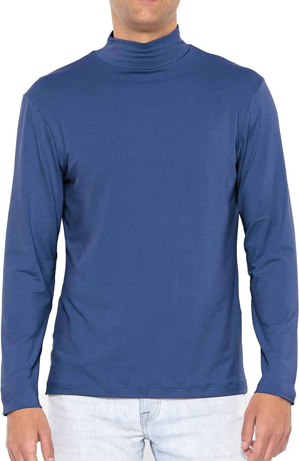 Men's Oh So Soft Luxe Long Sleeve Stretch Tee Shirt Hoodie – Stretch Is  Comfort