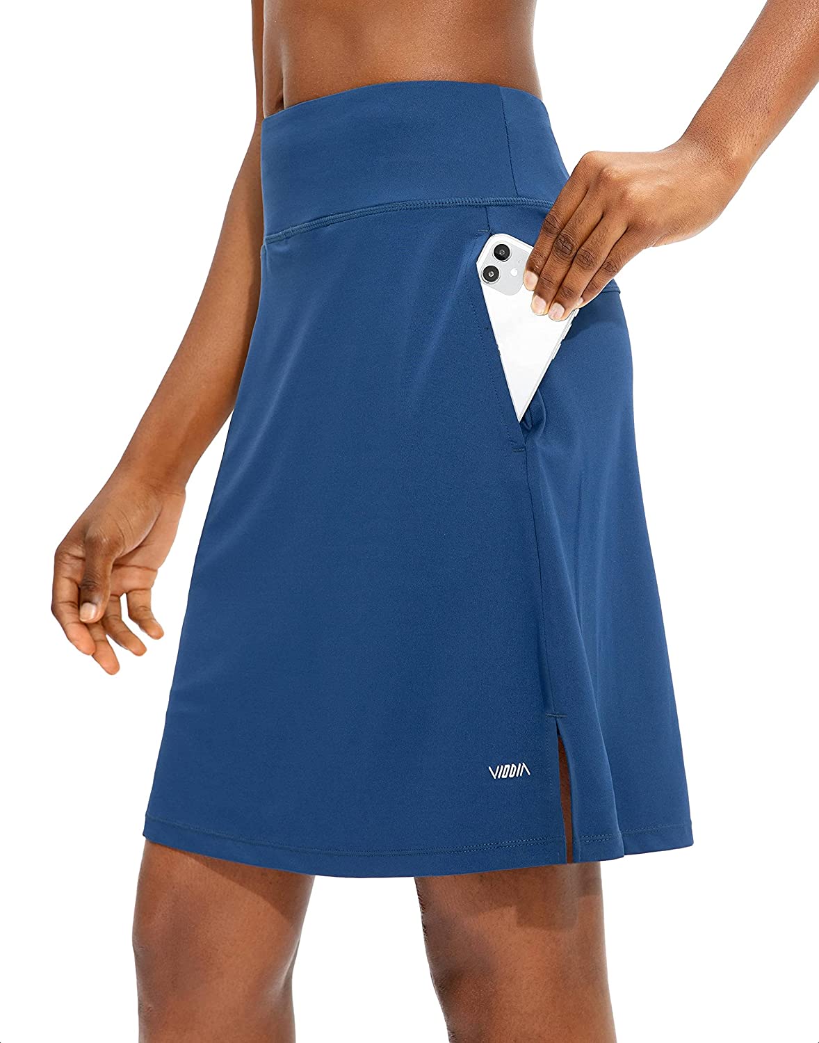 Viodia Women's 20 Knee Length Skorts Skirts UPF50+ Athletic Tennis Golf  Skirt for Women Casual Summer Skirts : : Clothing, Shoes 