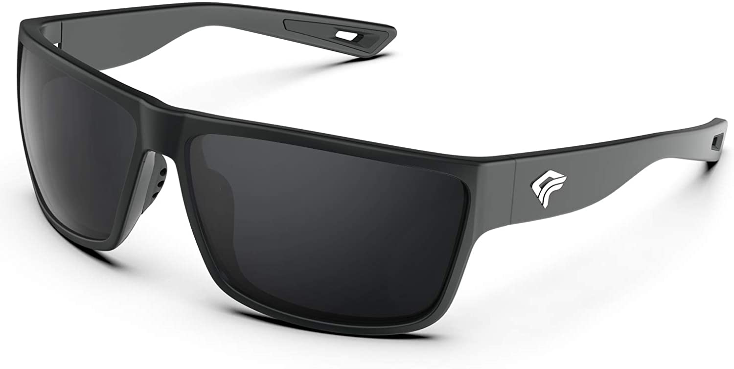 TOREGE Polarized Sports Sunglasses for Men and Women Cycling Running Golf  Fishin