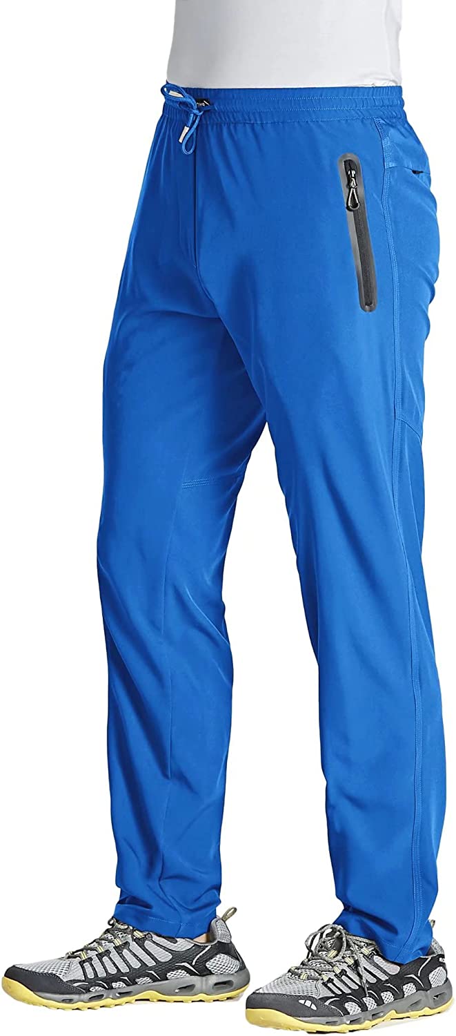 MAGCOMSEN Women's Quick Dry Hiking Pants Multi-zipper Pockets