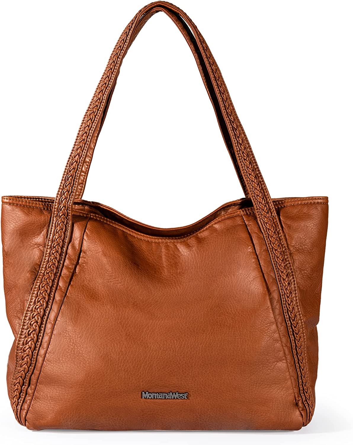 Soft Leather Handbags Black Leather Hobo Bag for Women Large