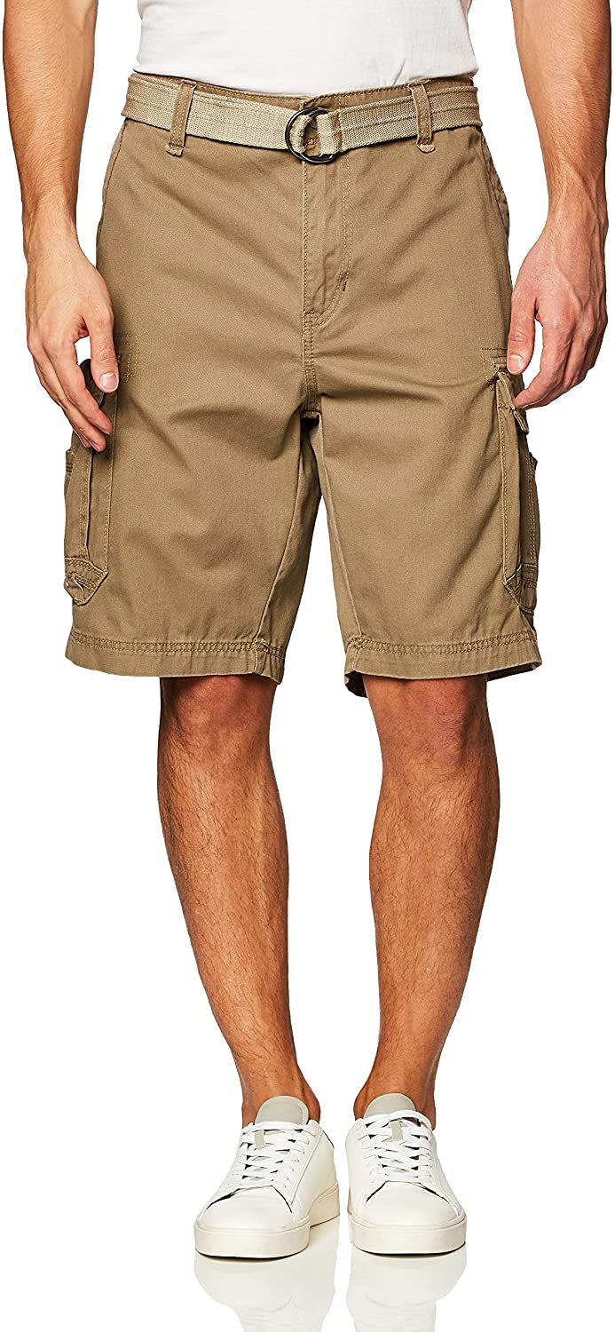 UNIONBAY Men's Survivor Belted Cargo Short-Reg and Big & Tall Sizes | eBay