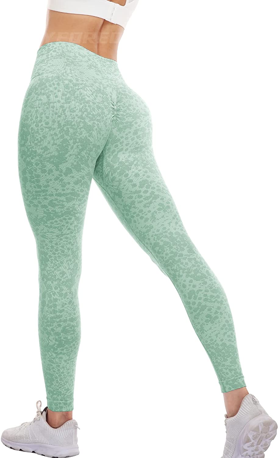YEOREO Women's Seamless Camo Workout Leggings High Waisted Tummy Control  Yoga Pants Gym Compression Tights Grey M, #0 Camo Grey, M : Buy Online at  Best Price in KSA - Souq is
