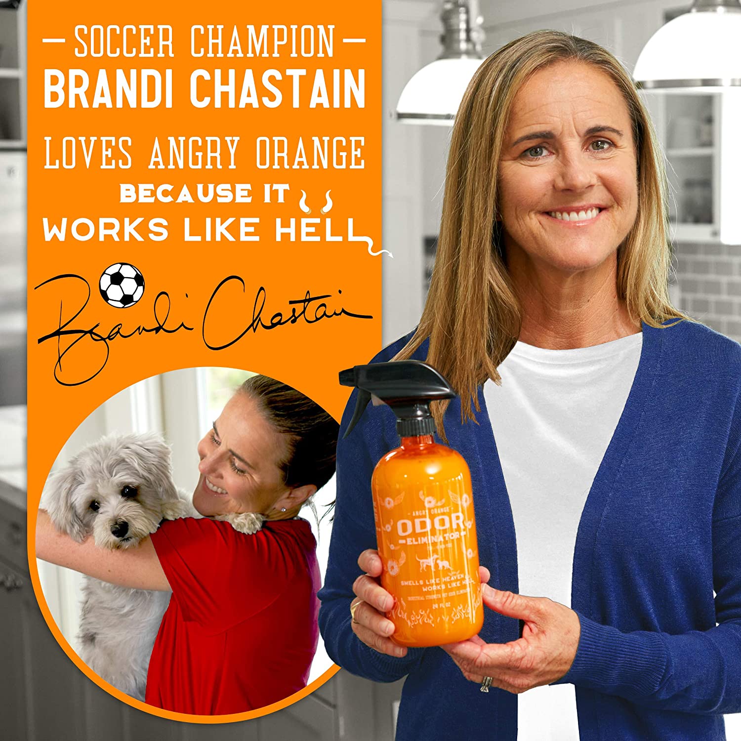 ANGRY ORANGE Ready-to-Use Citrus Pet Odor Eliminator Pet ...