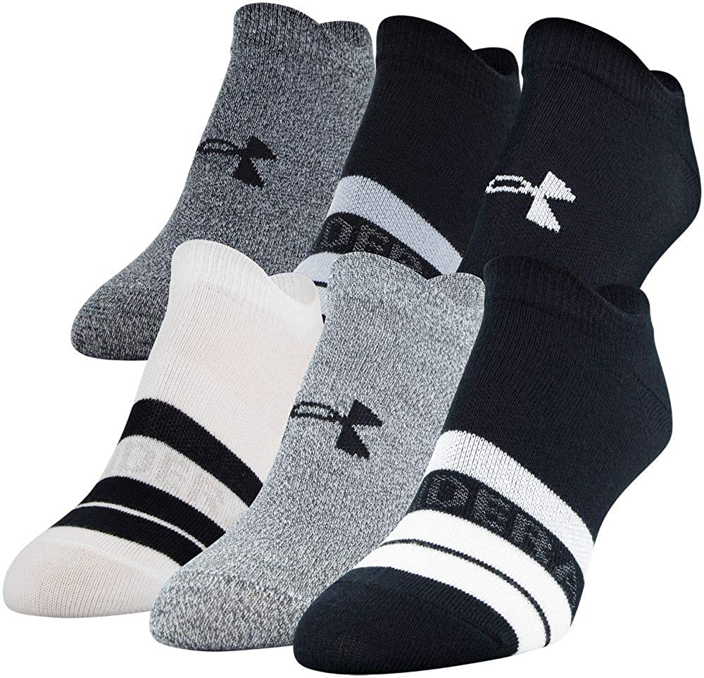 Under Armour Women's Essential No Show Socks, 6-pair | eBay