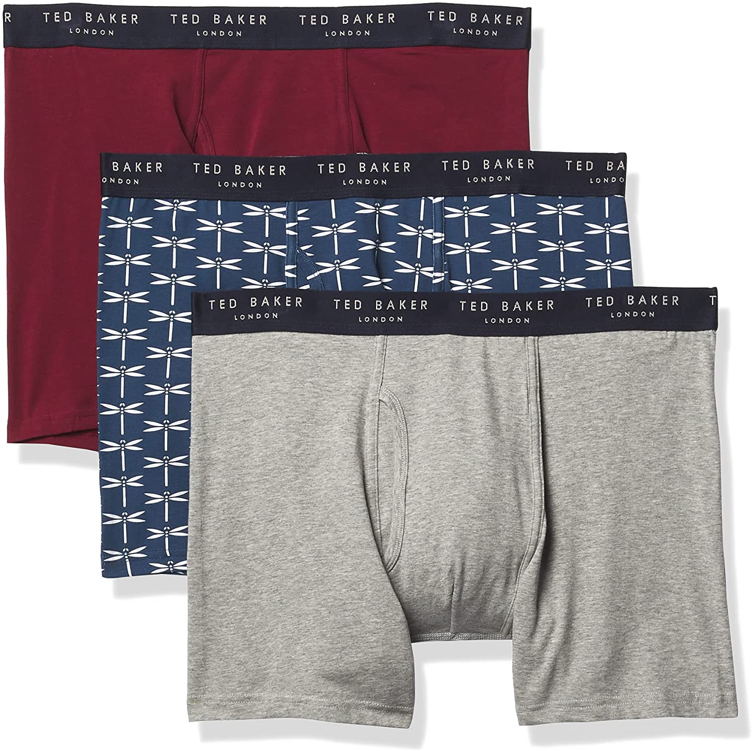 ted baker boxer shorts 3 pack