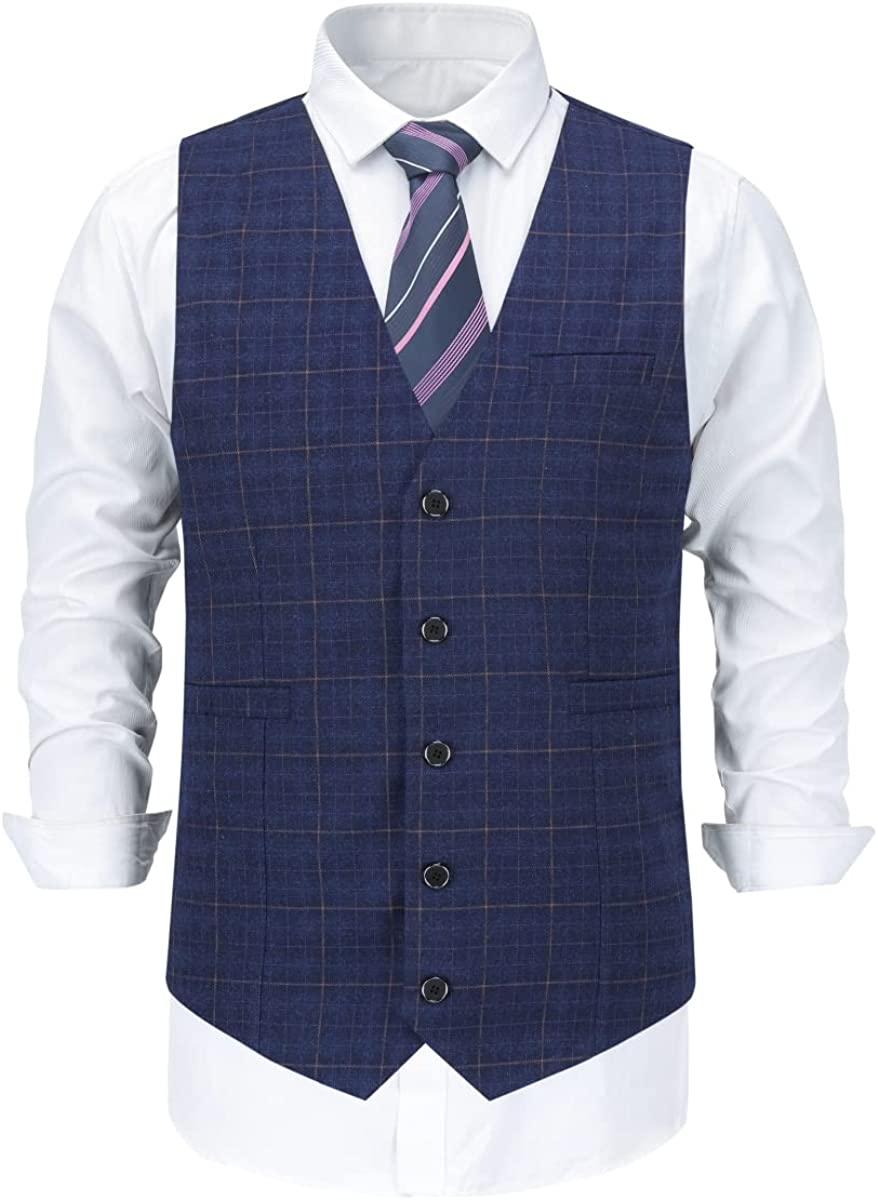 Navy blue deals pinstripe vest