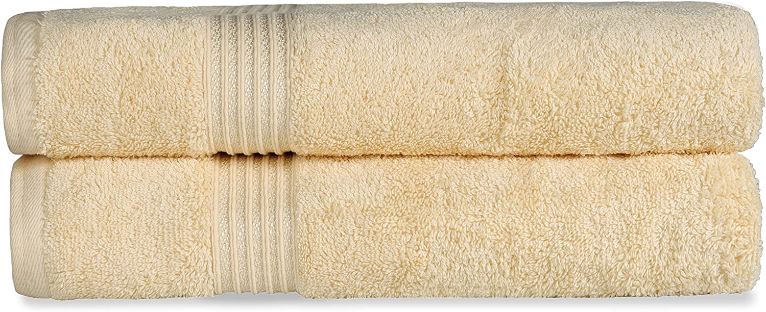 Superior Egyptian Cotton Heavyweight 2 Piece Bath Towel Set