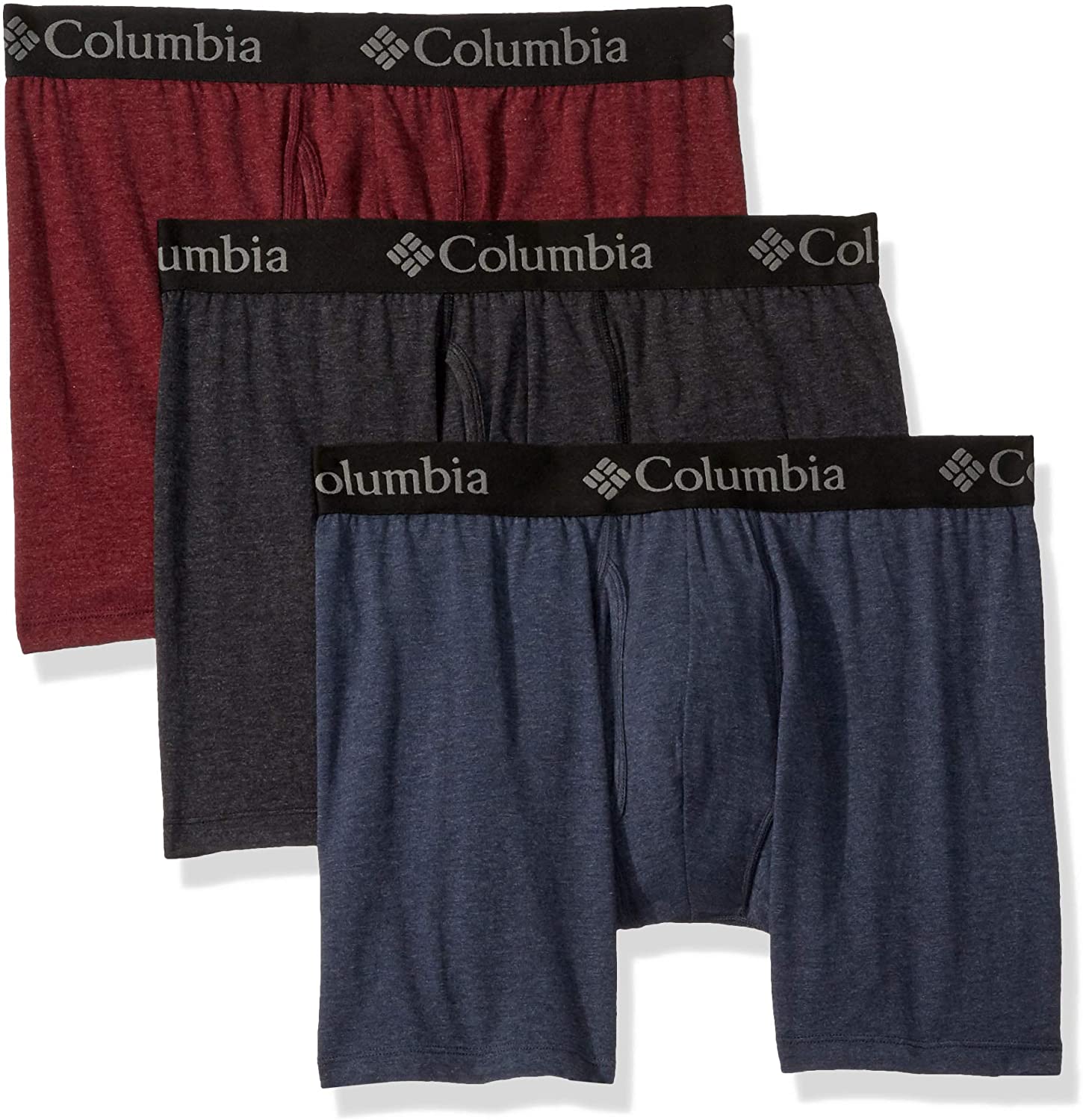 Buy Columbia Men Performance Cotton / Stretch Solid Boxer Brief