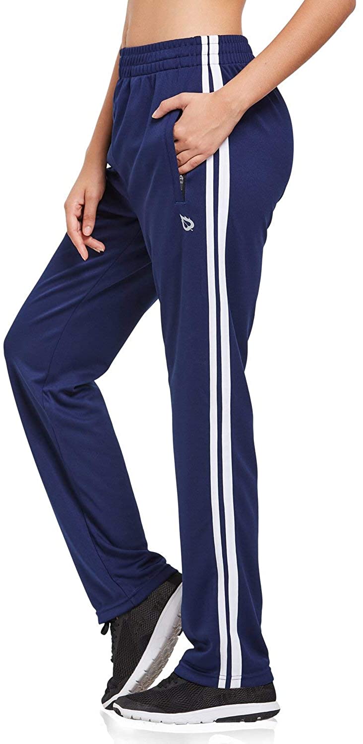 Buy BALEAF Women's Fleece Lined Pants Straight Leg Cotton Sweatpants  Elastic w Pockets Athletic Sweat Pants Online at desertcartParaguay
