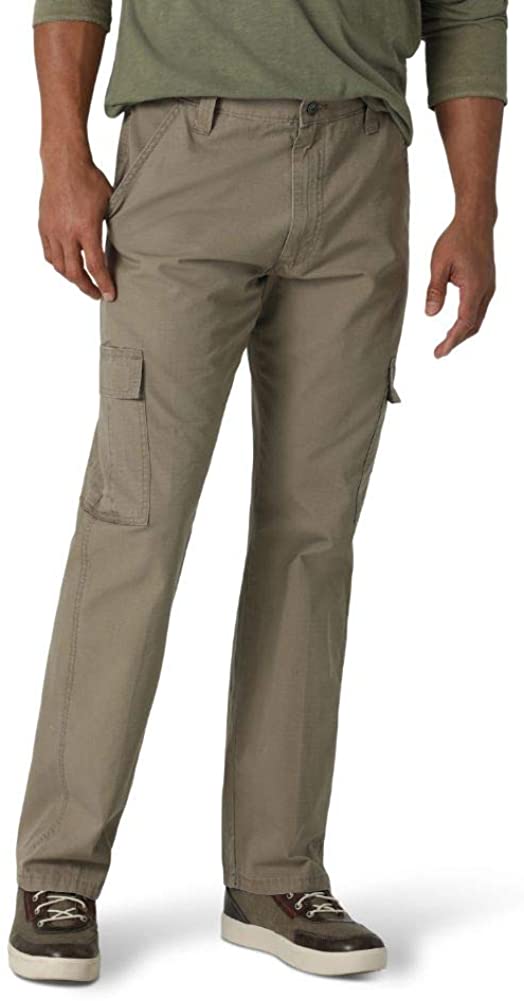 Wrangler Authentics Men's Classic Twill Relaxed Fit Cargo Pant 