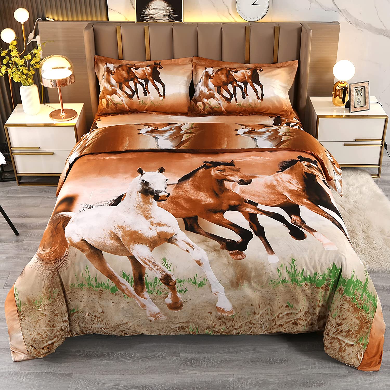 horse quilt cover sets