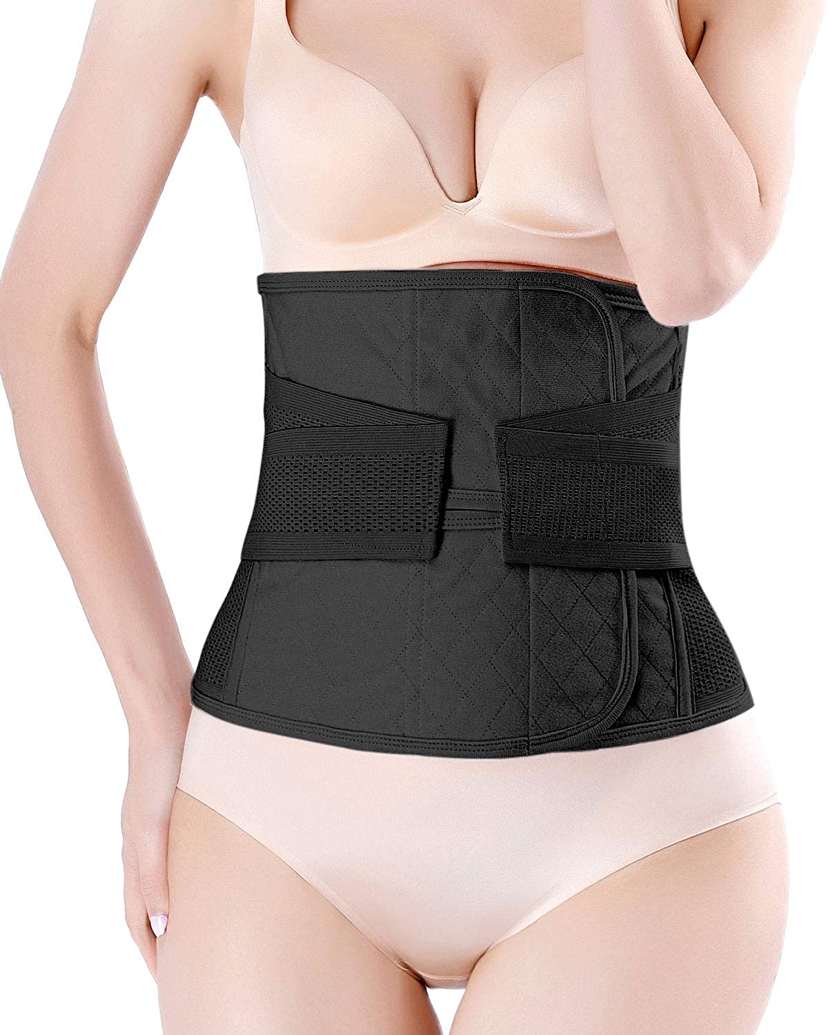 Postpartum Belly Wrap C Section Recovery Belt Girdle Belly Band Binder Back Support Brace Waist Shapewear for Women 