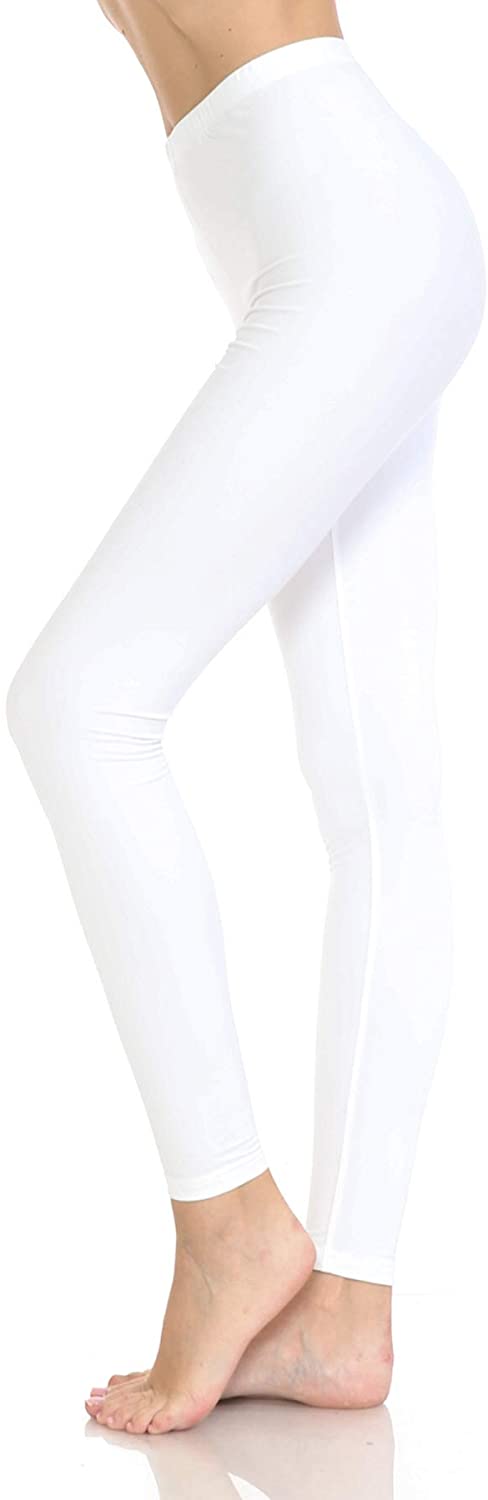 Leggings Depot Women's High Waisted ActiveFlex Leggings Pants (W