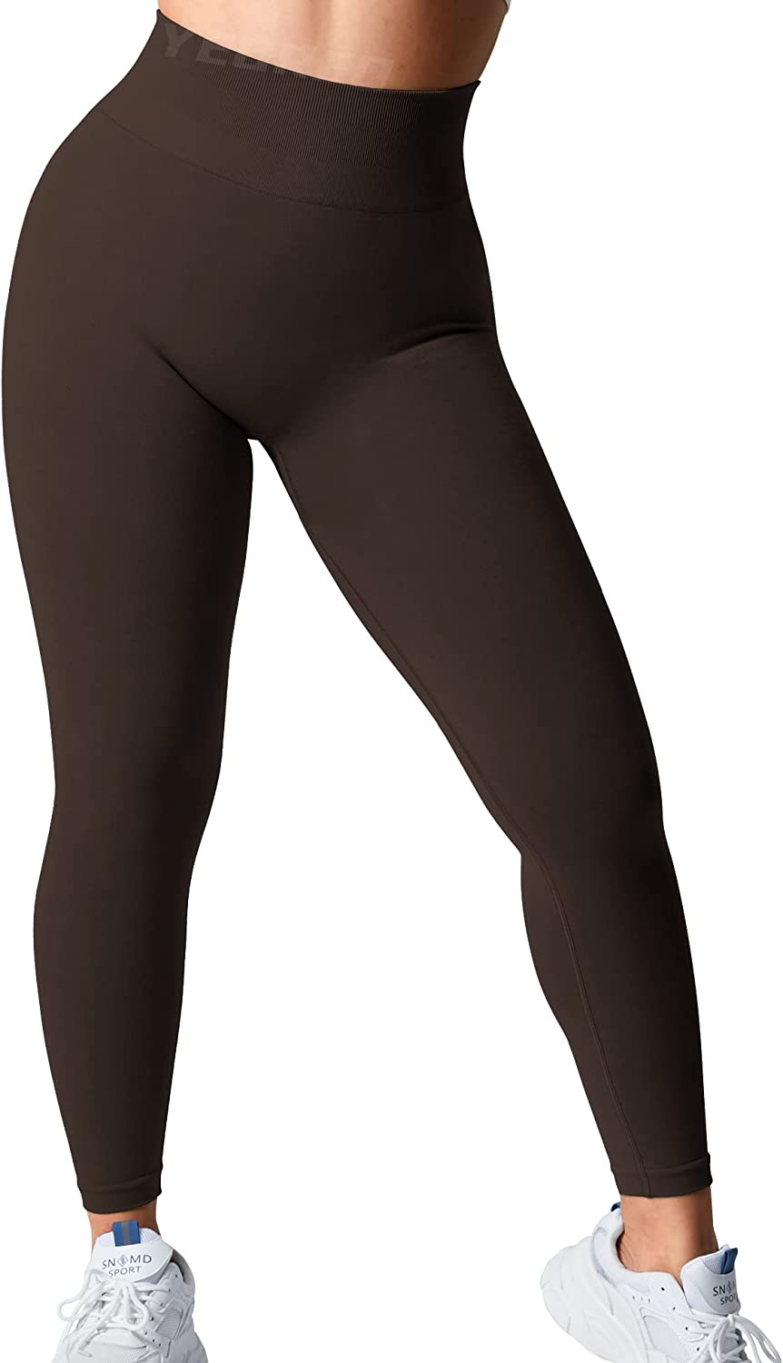 YEOREO Women Seamless Workout Leggings High Waisted Butt Lifting Gym Yoga  Pants : : Clothing, Shoes & Accessories