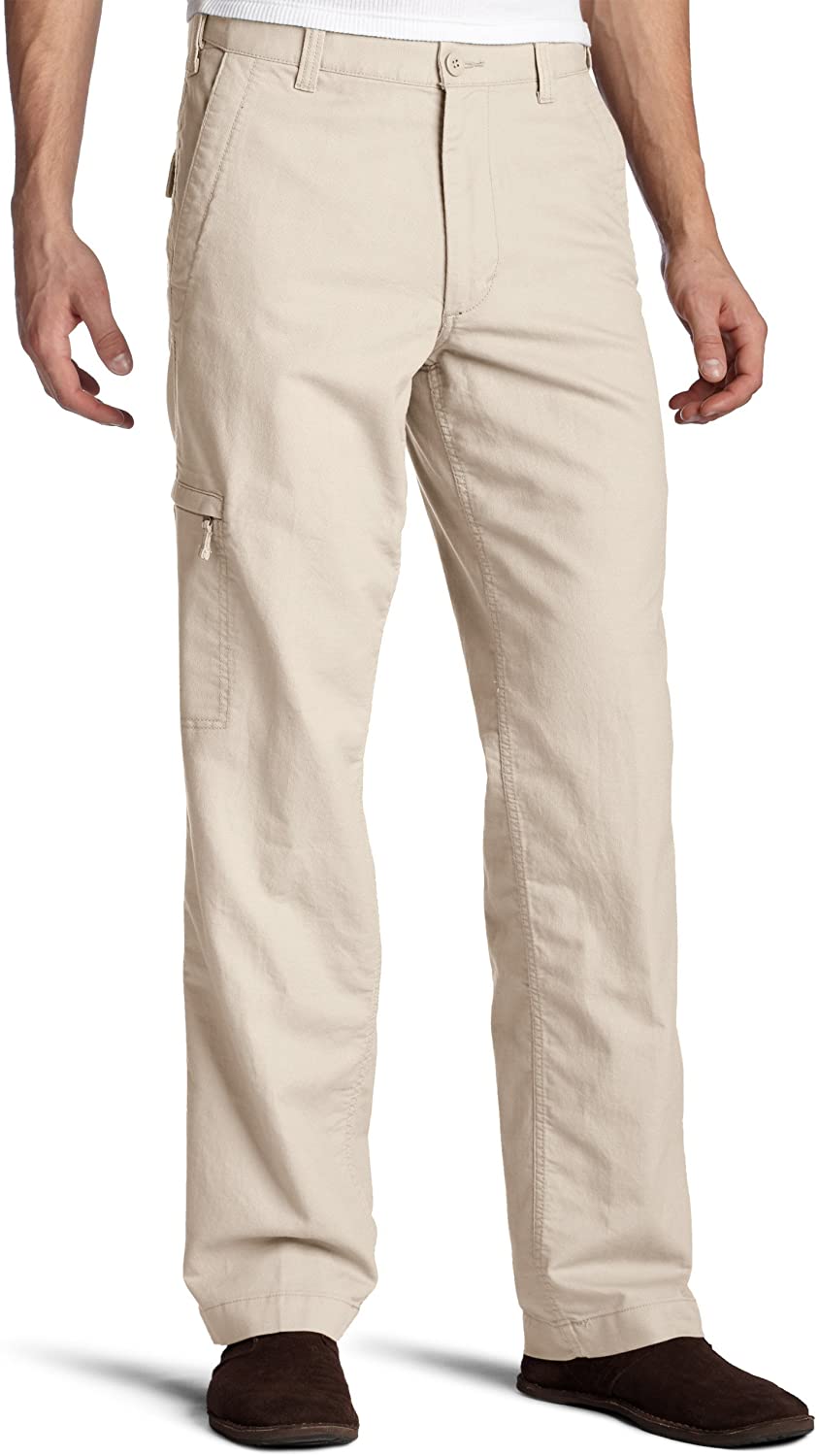 Steelhead Gray, 36W x 29L Dockers Pacific Collection Mens Comfort Cargo Classic Fit Pants