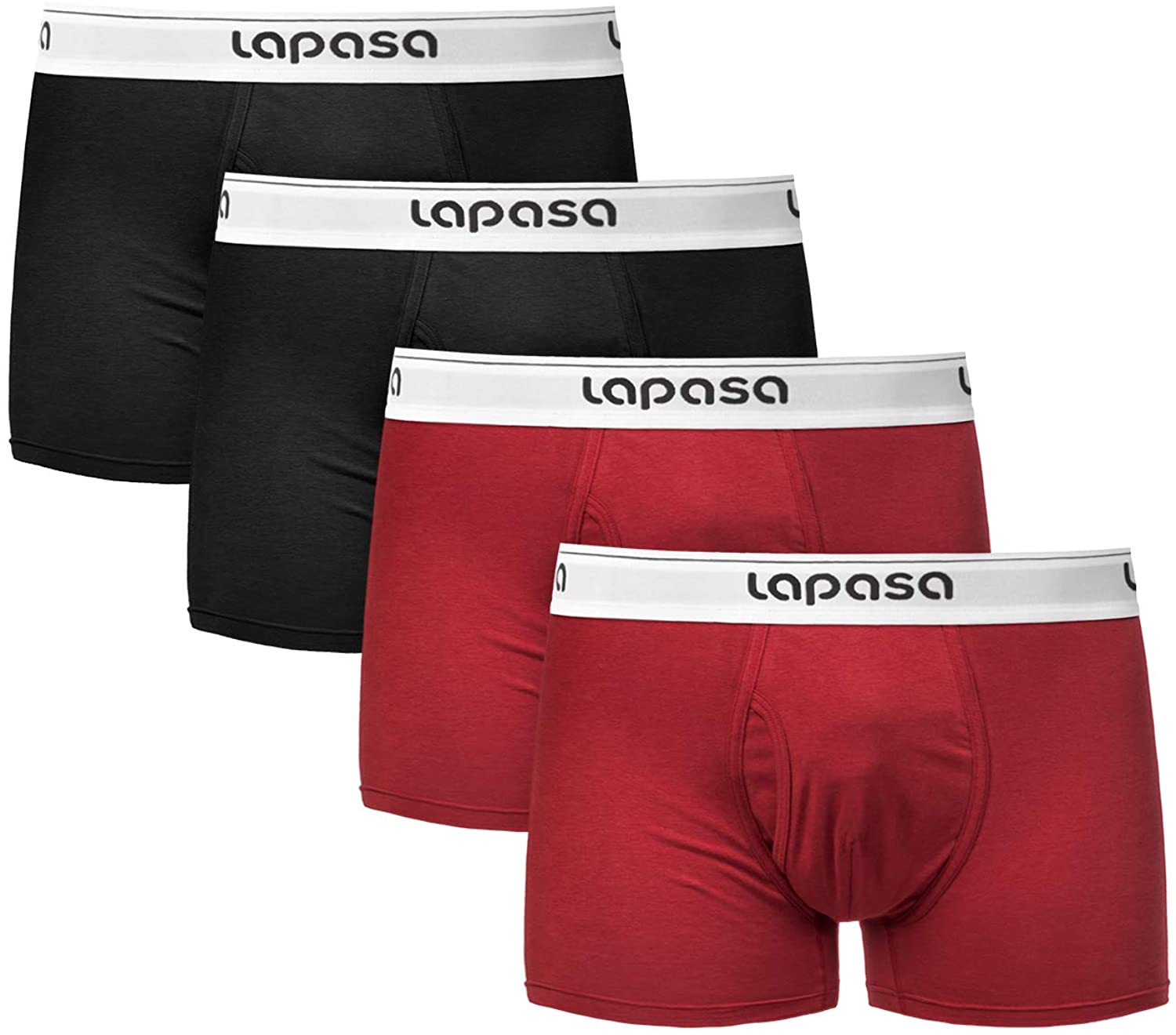 Lapasa Men's underwear ELS Combed Cotton Hip Briefs Stretch Underpants  Reviews 