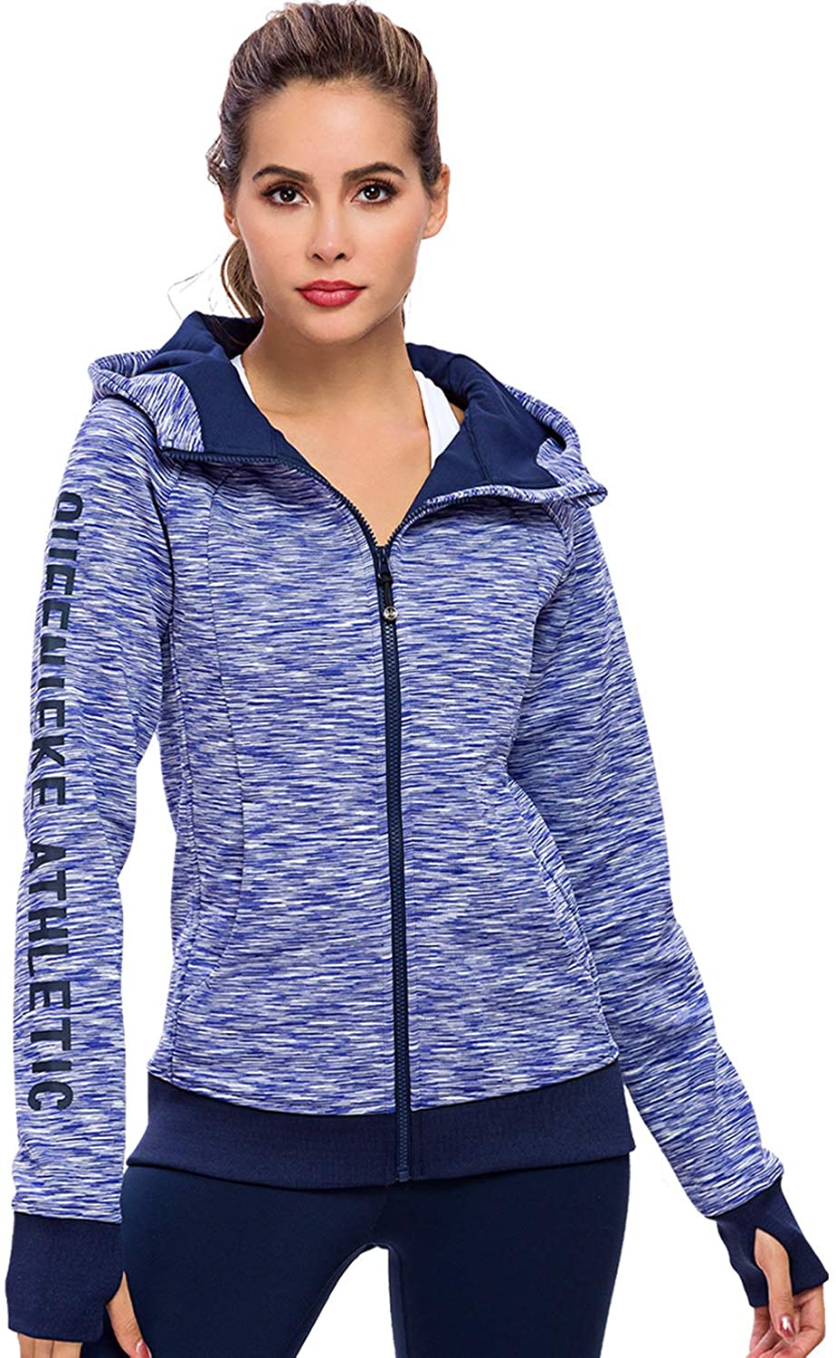 QUEENIEKE Women's Sports Define Jacket Slim Fit and Cottony-Soft Handfeel  60927 | eBay