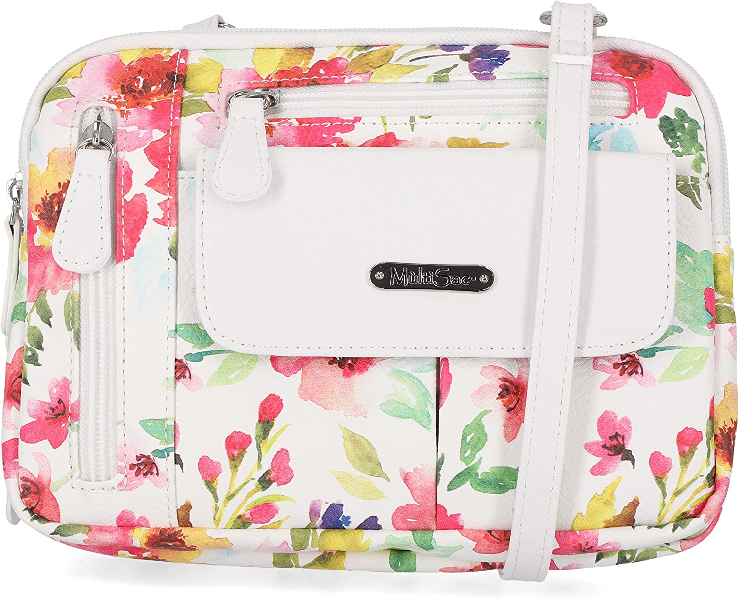 Women's MultiSac Zippy Crossbody Bag, Light Pink - Yahoo Shopping