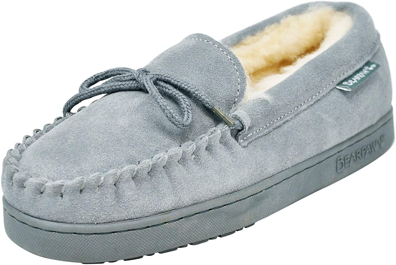 bearpaw women's moc ii women's sheepskin moccasins slippers