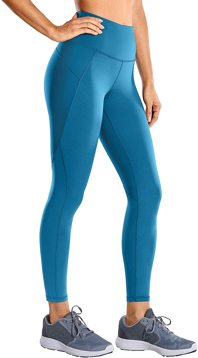 CRZ YOGA Non-See Through Athletic Compression Leggings Hugged - Import It  All
