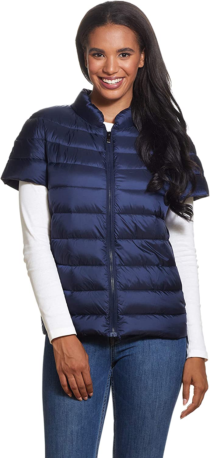 MARTHA STEWART Womens Puffy Vest - Down Vest Jacket for Women… | eBay