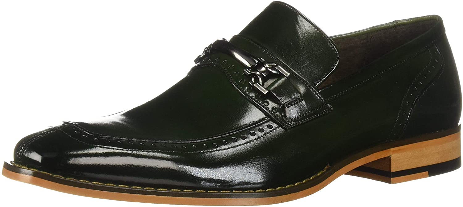 Stacy Adams Mens Sussex Moc-Toe Slip-On Penny Loafer
