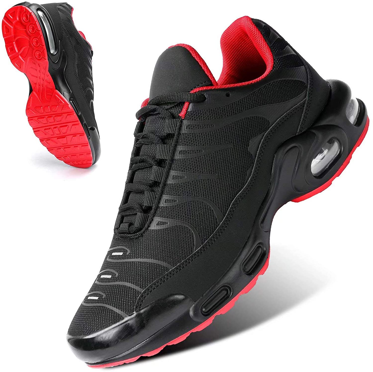 Mevlzz Men's Running Shoes Air Low Top Shoes for Men Basketball Sneakers  Fashion