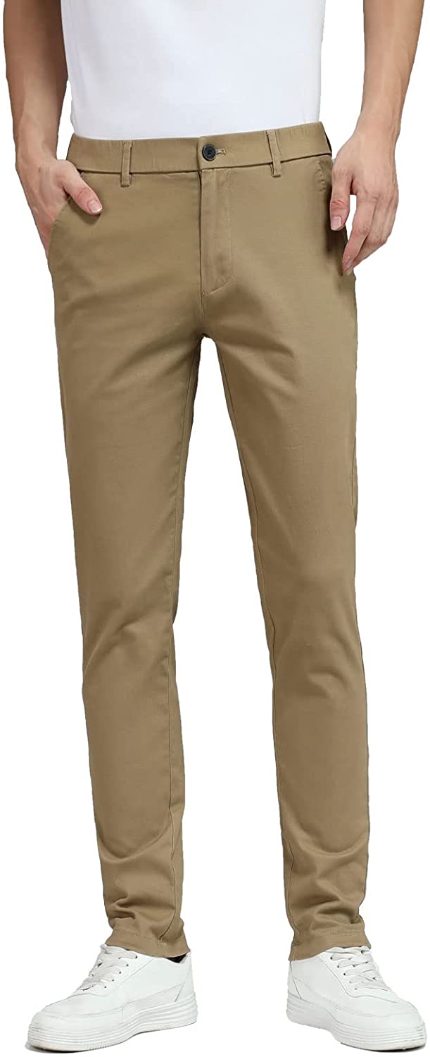 Outpost Makers Slim Straight Stretch Pant - Men's Pants in Khaki