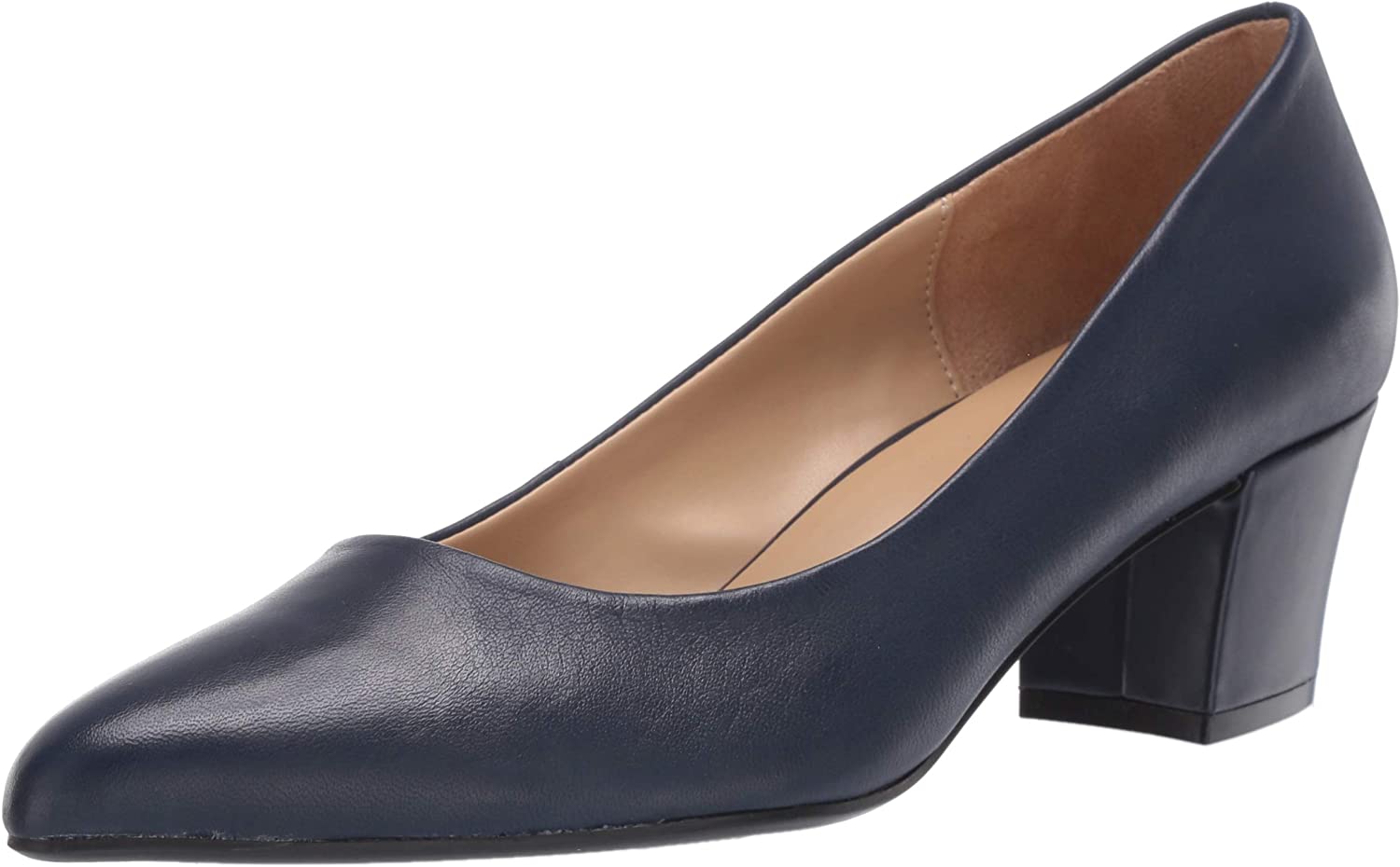 naturalizer carmen block heel pump