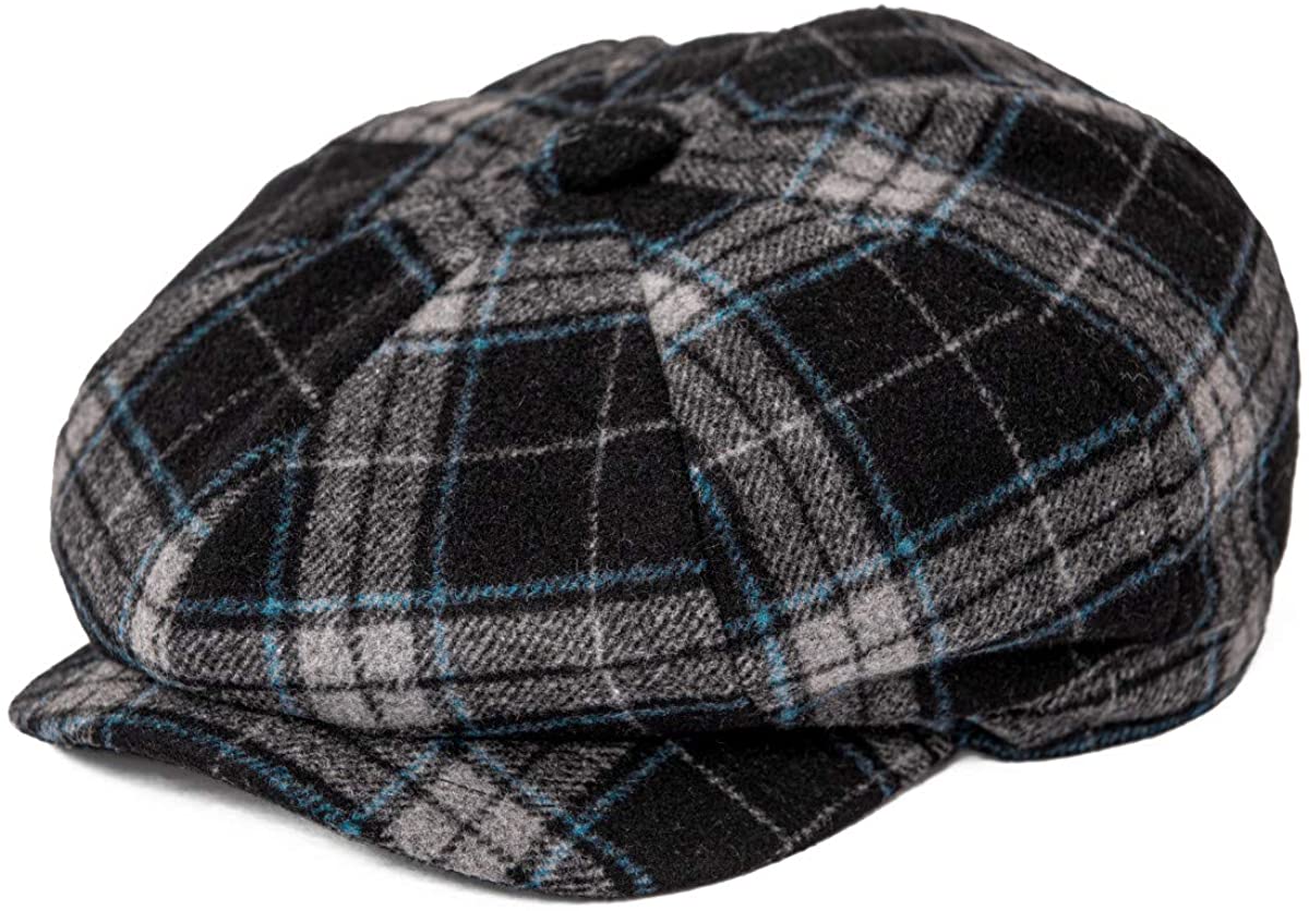 8 Pcs Newsboy Hats for Men Cotton Flat Cap Lvy Gatsby Newsboy Hat