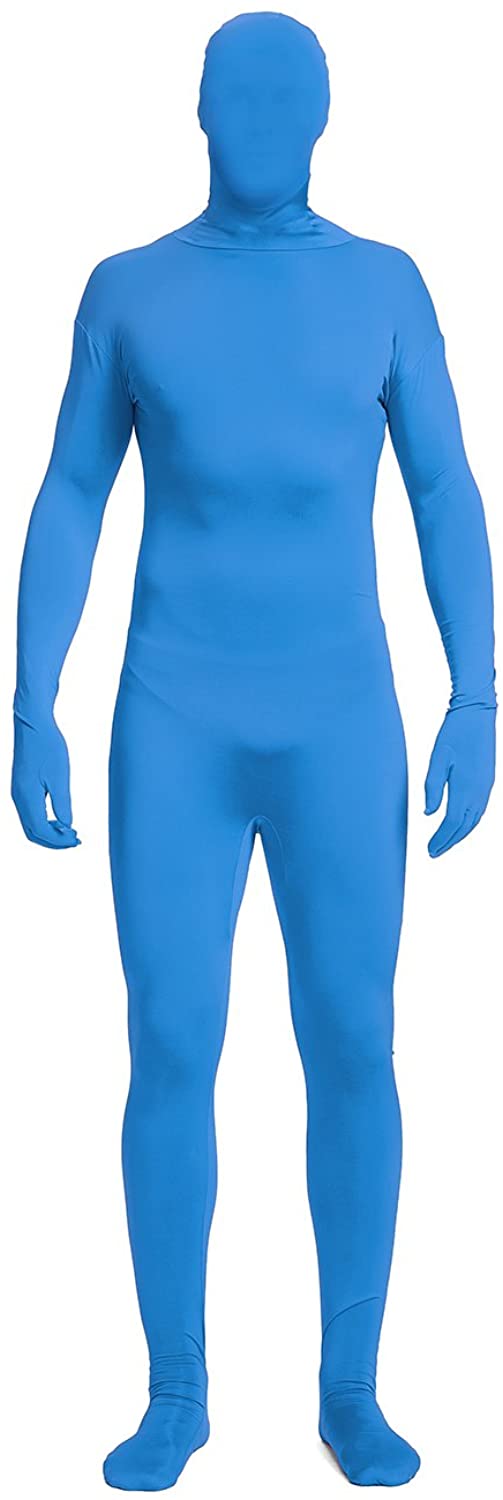 Full Bodysuit Unisex Lycra Spandex Stretch Adult Costume Zentai  Disappearing Man Body Suit (XX-Large, Black) : : Fashion
