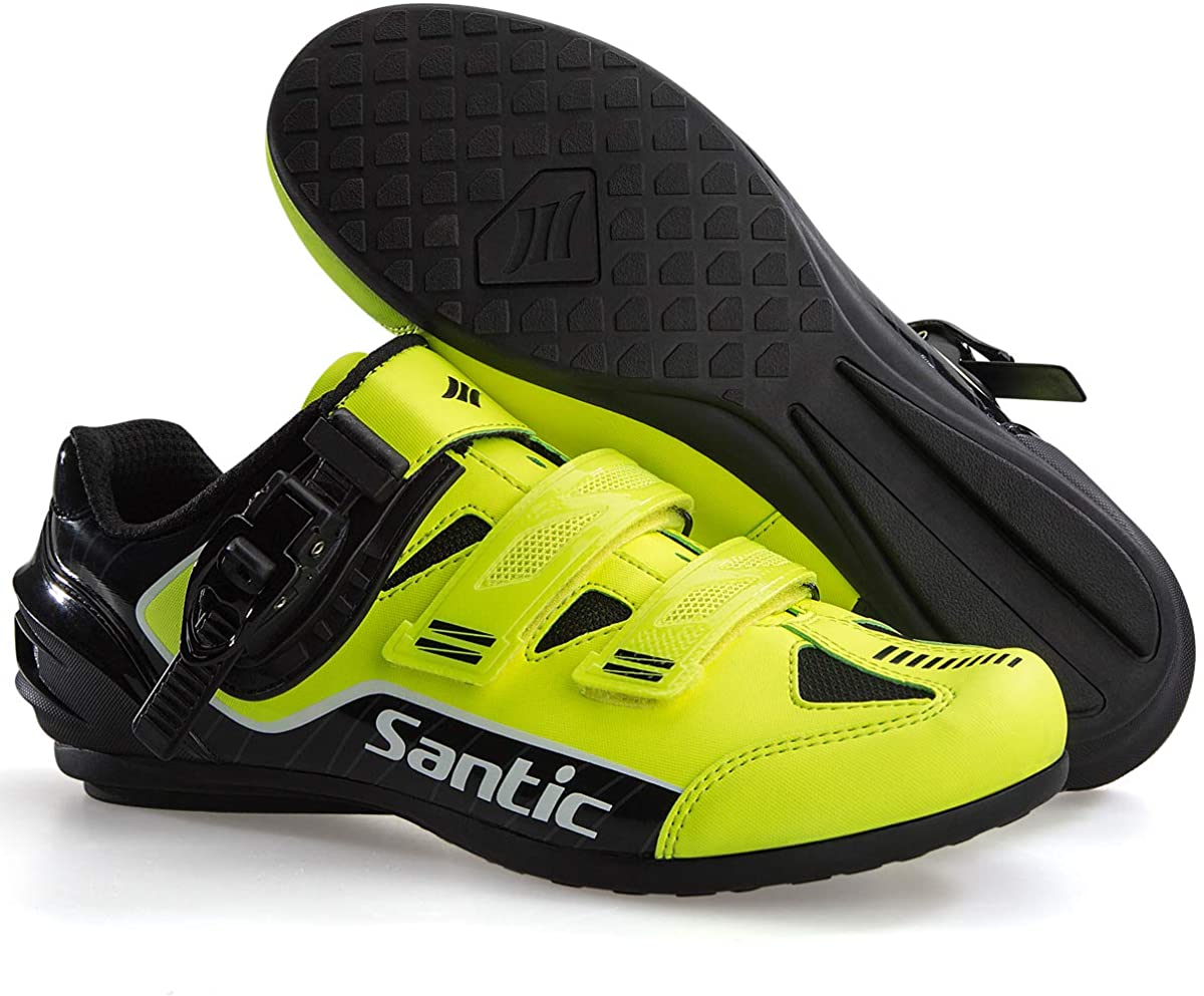 Santic Lock-Free Cycling Shoes MTB Shoes Road Bike Shoes Cycling Sneakers Unlocked Spin Shoes 